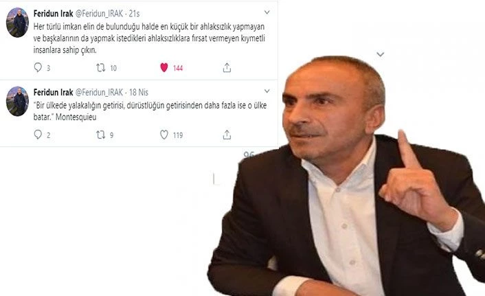 Vanlı İş Adamı Feridun Irak haklı… Ahlaksızlıklara fırsat vermeyen kıymetli insanlara sahip çıkın