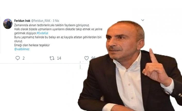 Vanlı İş Adamı Feridun Irak: Kurallara uyarsak korona virüsü en az kayıpla atlatan şehirlerden oluruz