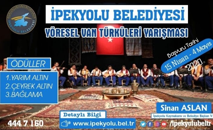 ‘Yöresel Van Türküleri Yarışması’ başvuru süresi uzatıldı