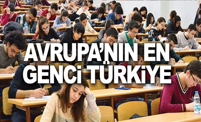 Avrupa'nın en genci Türkiye