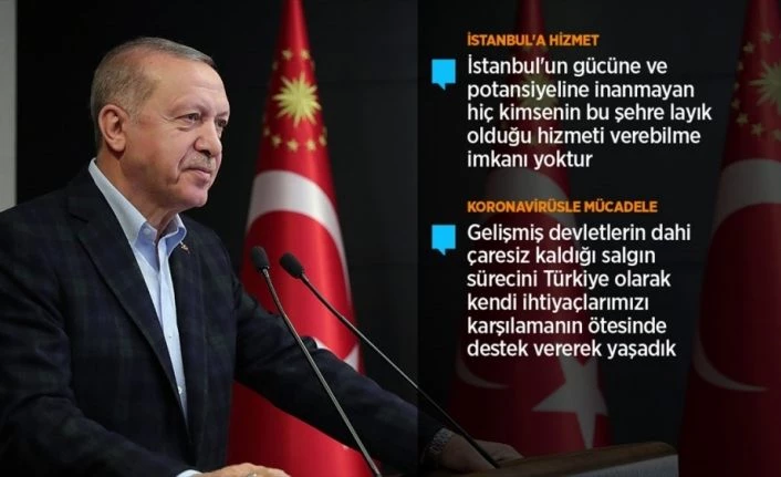Cumhurbaşkanı Erdoğan: İstanbul