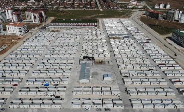 Depremzede bin 640 aile konteyner kentlere yerleşti, nakdi yardım 93 milyonu geçti