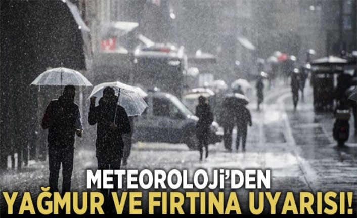 Doğu Anadolu’da sağanak ve fırtına bekleniliyor