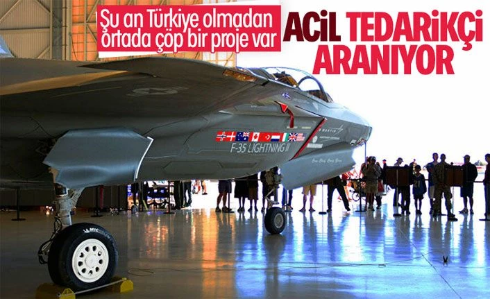 F-35'te Türkiye'nin yerine tedarikçi aranıyor
