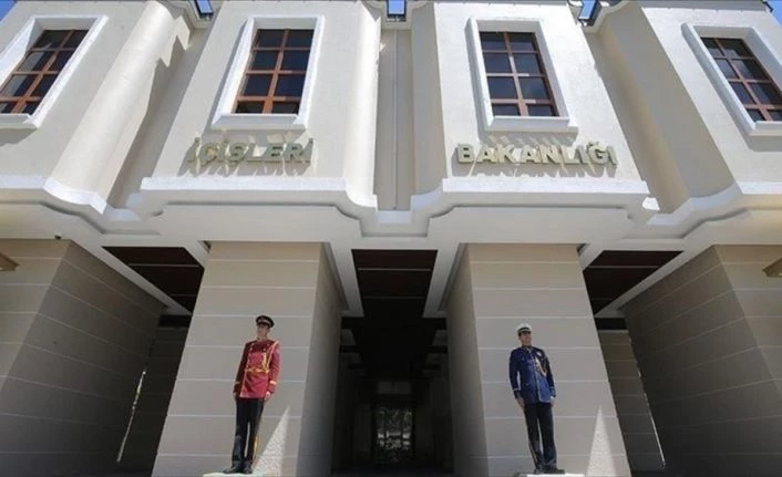 İçişleri Bakanlığından 