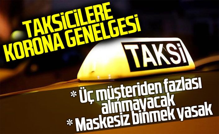 İçişleri Bakanlığından 'ticari Taksilere' ilişkin yeni genelge