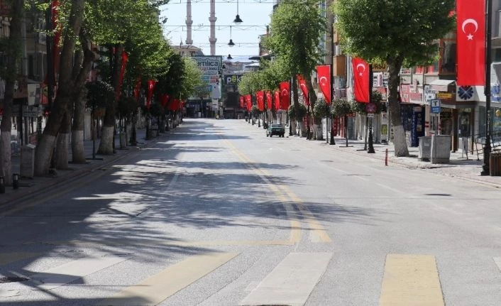 Malatya’da kısıtlamanın 4’ncü gününde de sessizlik hakim