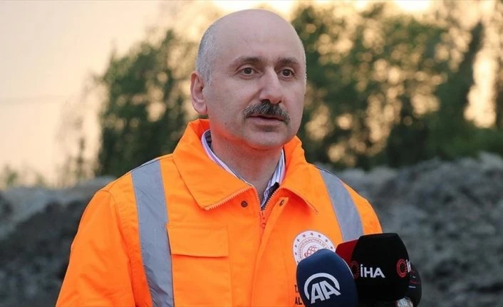 Modernize edilen Samsun-Sivas Kalın demir yolu hattında sıra deneme seferlerinde