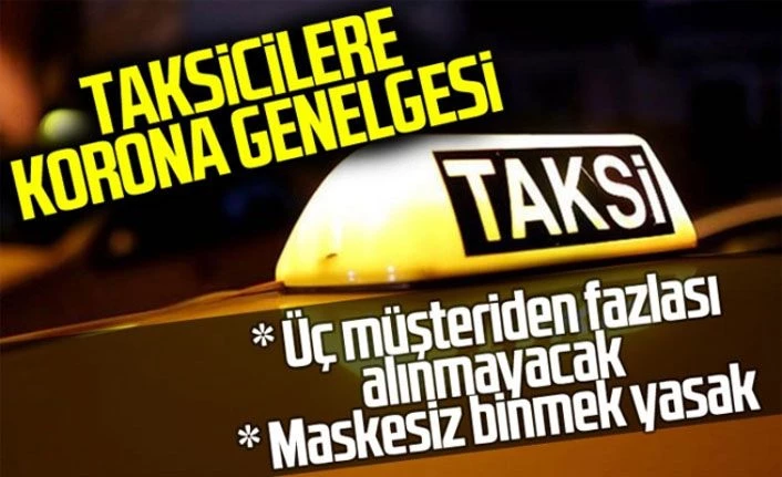 Sağlık Bakanlığı ticari taksiler ve taksi durakları için hijyen tedbirlerini belirledi