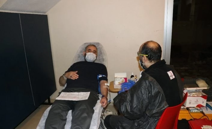 Sağlık çalışanları kan bağışı çağrısına duyarsız kalmadı