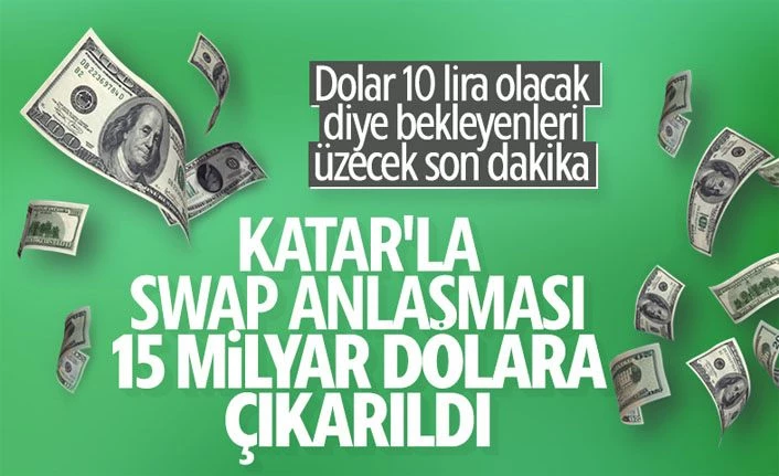 TCMB ile Katar Merkez Bankası arasındaki swap tutarı yükseltildi