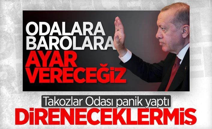 TMMOB, Cumhurbaşkanı Erdoğan'ın ifadelerine yanıt verdi