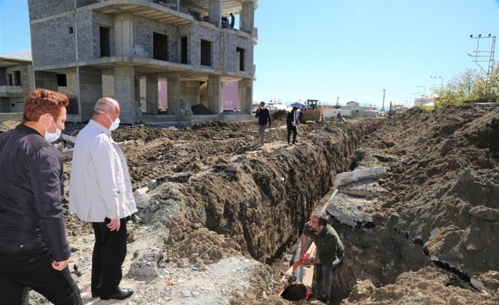 Tuşba Belediyesi yıllardır yaşanan altyapı sorununu giderdi