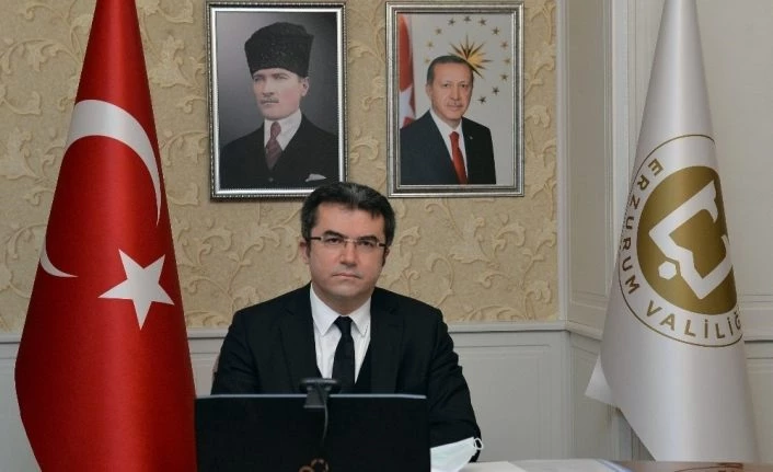 Vali Memiş, Bakan Pakdemirli ile video konferans aracılığıyla toplantı yaptı