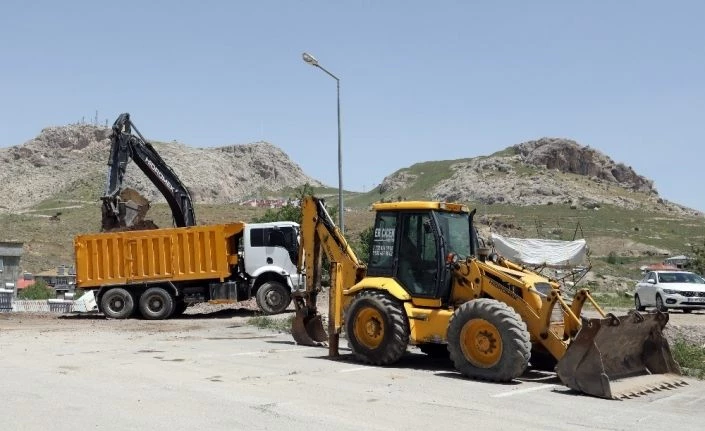 Van’da sağlık sokakta alternatif yol çalışması