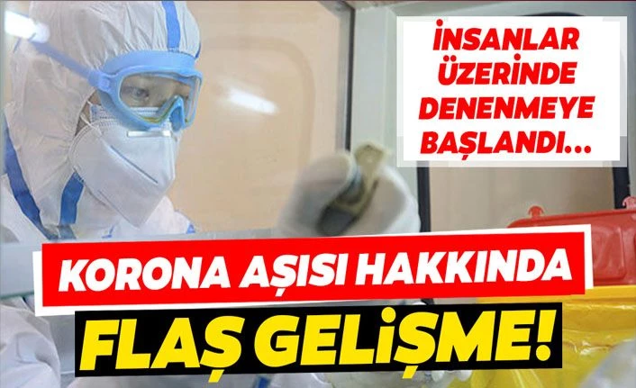 ABD'li ilaç şirketi Moderna Kovid-19 aşısı için 3. aşama klinik denemelere başlıyor