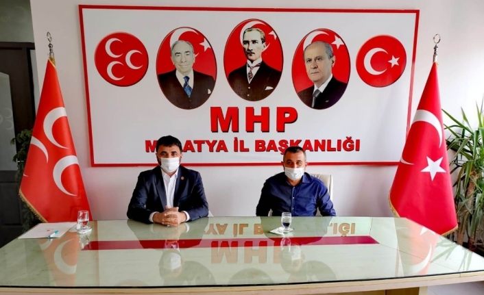 AK Parti il Başkanı Koca’dan MHP il Başkanı Samanlı’ya ziyaret