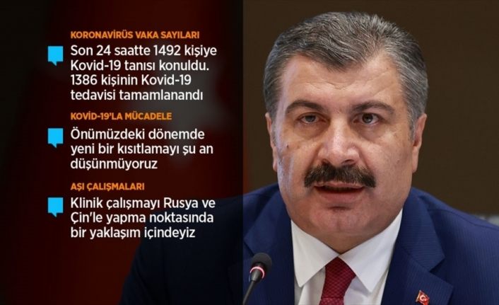 Bakan Koca: Koronavirüsün pek çok bilinmezi beraberinde getirdiği dönemi aştık