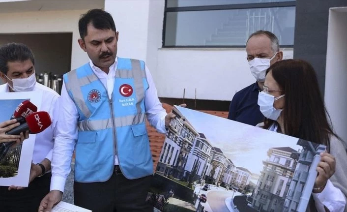 Bakan Kurum: Sahada fiilen 116 bin konutun dönüşümünü gerçekleştiriyoruz