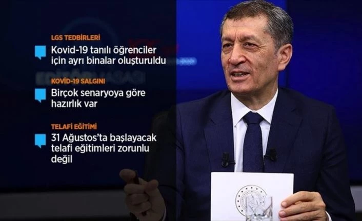 Bakan Selçuk: LGS konusunda tüm senaryolara yönelik tedbirleri alıyoruz