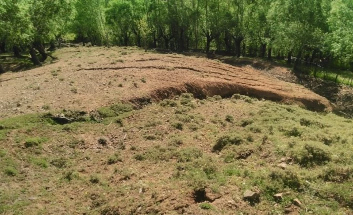 Bingöl’de mezrada 4 ev heyelan riski nedeniyle boşaltıldı