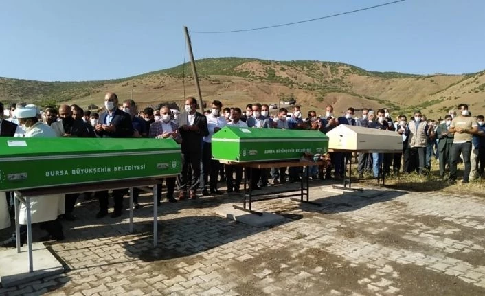 Bursa’da selde hayatını kaybeden Bilen ailesi, son yolculuğuna uğurlanıyor