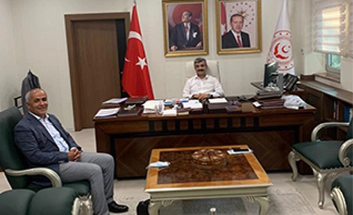 Çaldıran Belediye Başkanı Ensari Aile Çalışma ve Sosyal hizmetler Bakan Yardımcısı Bağlı’yı ziyaret etti
