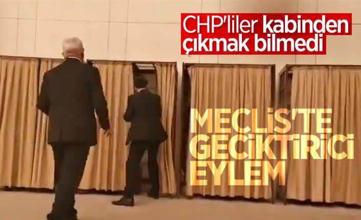 CHP'den Meclis'te Berberoğlu eylemi