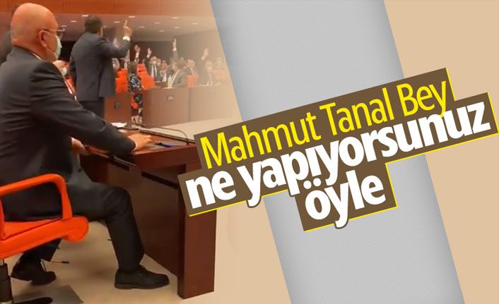 CHP'li Mahmut Tanal'ın amaçsız eylemi