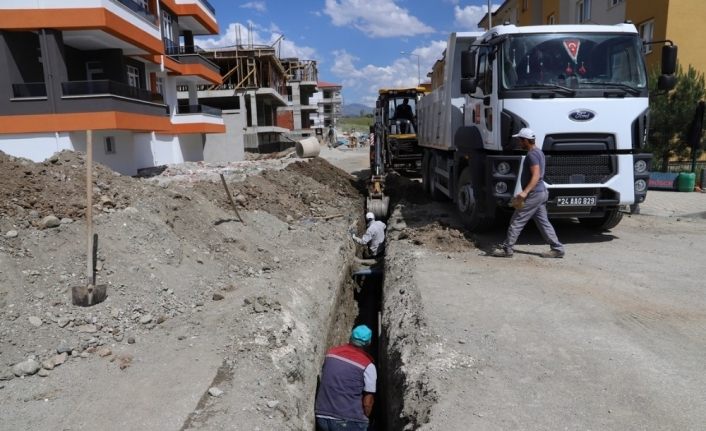 Erzincan’da alt yapı çalışmaları