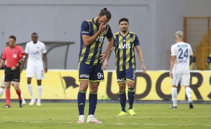 Fenerbahçe deplasmanda kayıp