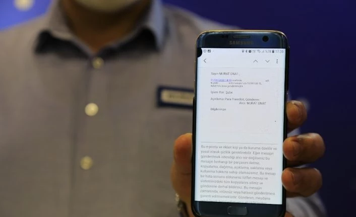 Hesabına yanlışlıkla yaklaşık 20 bin TL yattı, anında iade etti