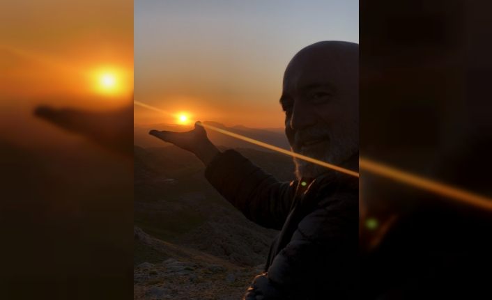 Hikmet Karaman’dan ’Nemrut’ pozu