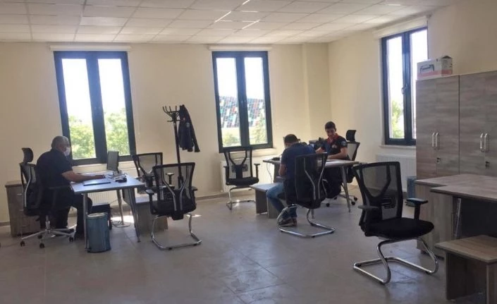 İtfaiye Dairesi’nin bazı birimler yeni merkeze taşındı