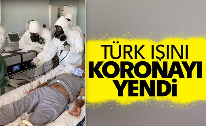 Korona hastası Türk Işını ile iyileşti