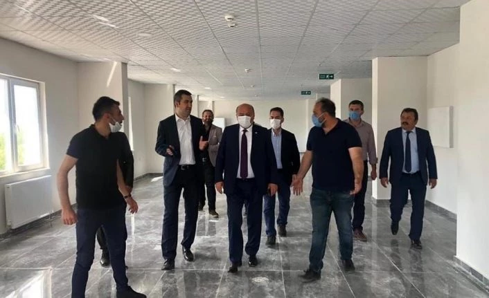 Milletvekili Karaman, Çayırlı’da yapımı devam eden kamu yatırımlarını inceledi