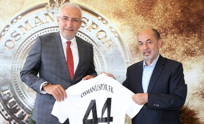 Osmanlıspor’un yeni başkanına memleketinden büyük destek