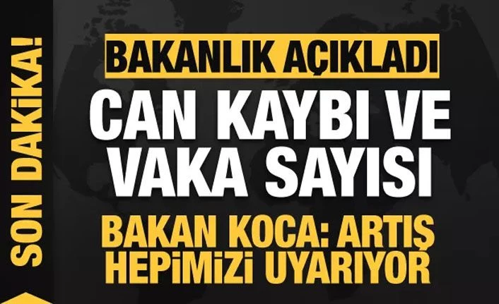 Sağlık Bakanlığı: Türkiye'de koronavirüs nedeniyle can kaybı 4.792'ye yükseldi 13 Haziran 2020