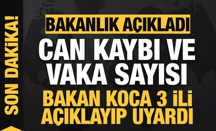 Sağlık Bakanlığı: Türkiye'de koronavirüs nedeniyle can kaybı 4.974'e yükseldi 22 Haziran 2020