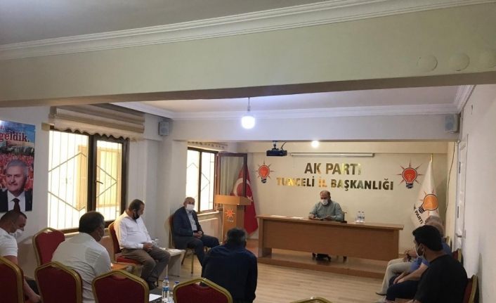 Tunceli’de AK Parti’den maske kullanımı için farkındalık programı