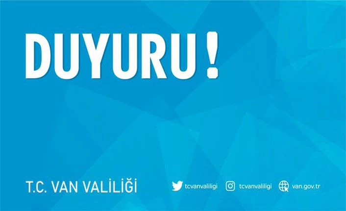 VALİLİK UYARDI!.. Van'a gelenler 14 günlük karantinada tutulacak