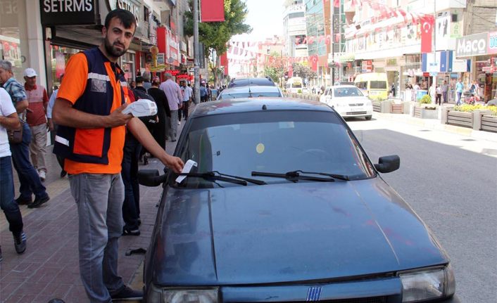 Van'da parkomat uygulaması yeniden başladı