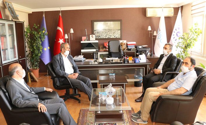 Van Edremit Belediye Başkanı Say İŞGEM Yönetim Kurulu Başkanı Gedik’i ziyaret etti
