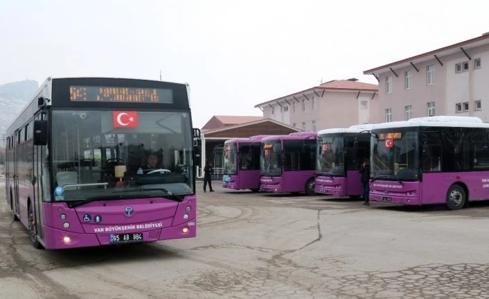 Van’da LGS’ye girecek öğrencilere ücretsiz ulaşım