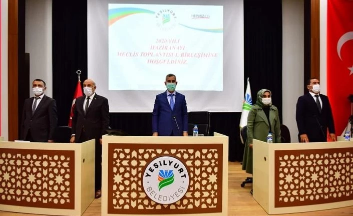 Yeşilyurt Belediye Meclisi seçimle toplantılara başladı