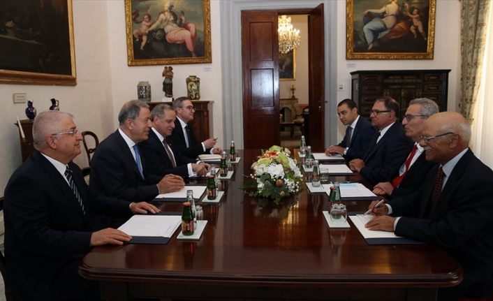 Bakan Akar ve Genelkurmay Başkanı Güler Malta