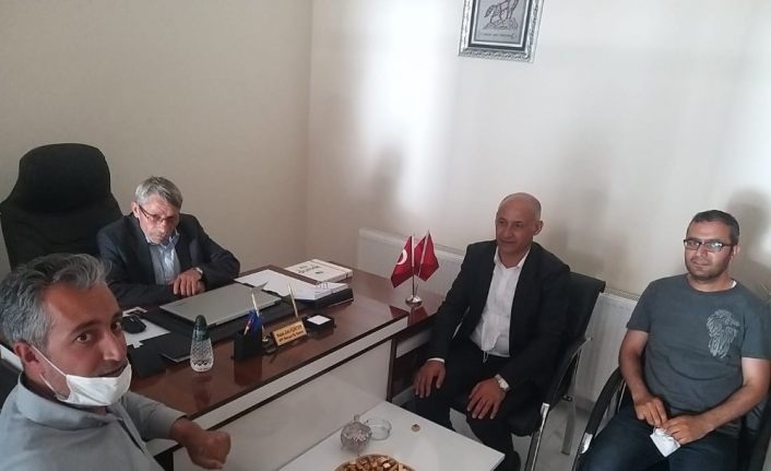 Belediye Başkanı Altın’dan MHP’li Başkan Öğreten’e ziyaret
