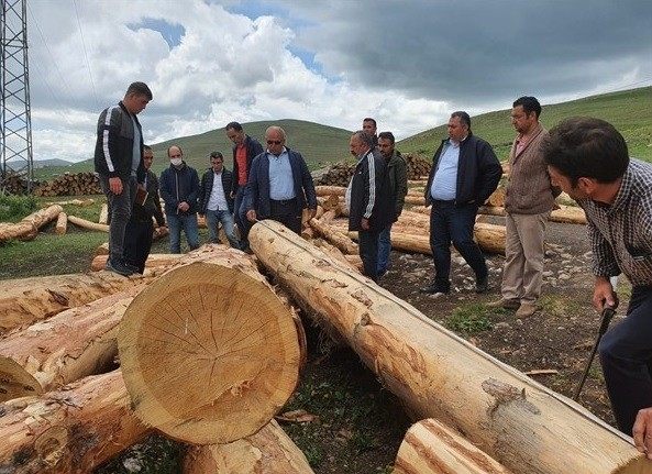 Bölge Müdürü Oktay Ayatay Ardahan Orman İşletme Müdürlüğünü ziyaret etti