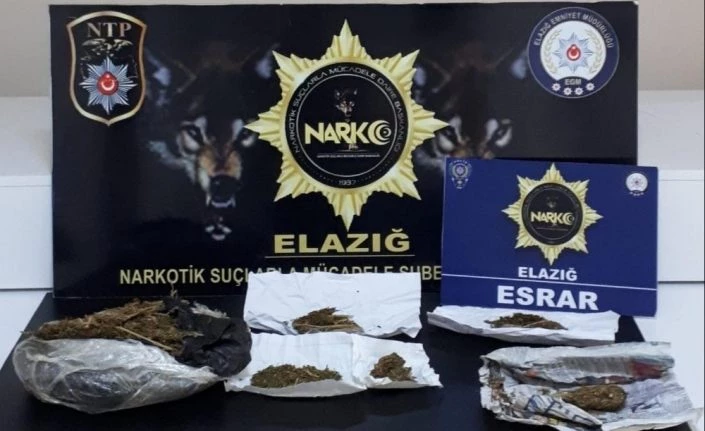 Elazığ’da uyuşturucu ile mücadele