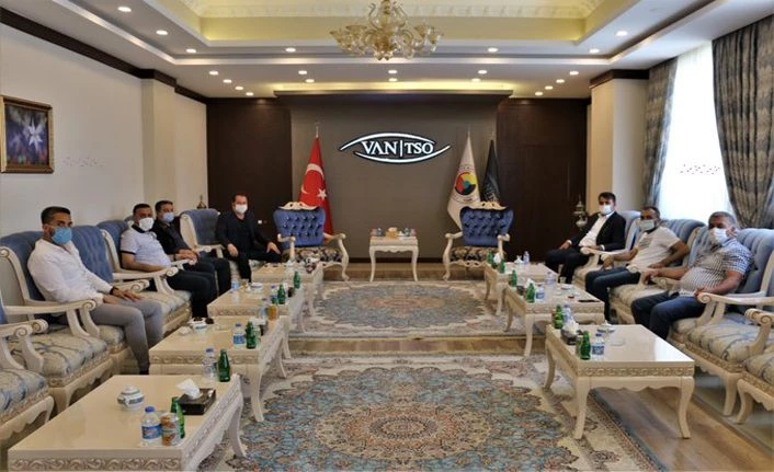 Firma yetkililerinden Van TSO’ya ziyaret